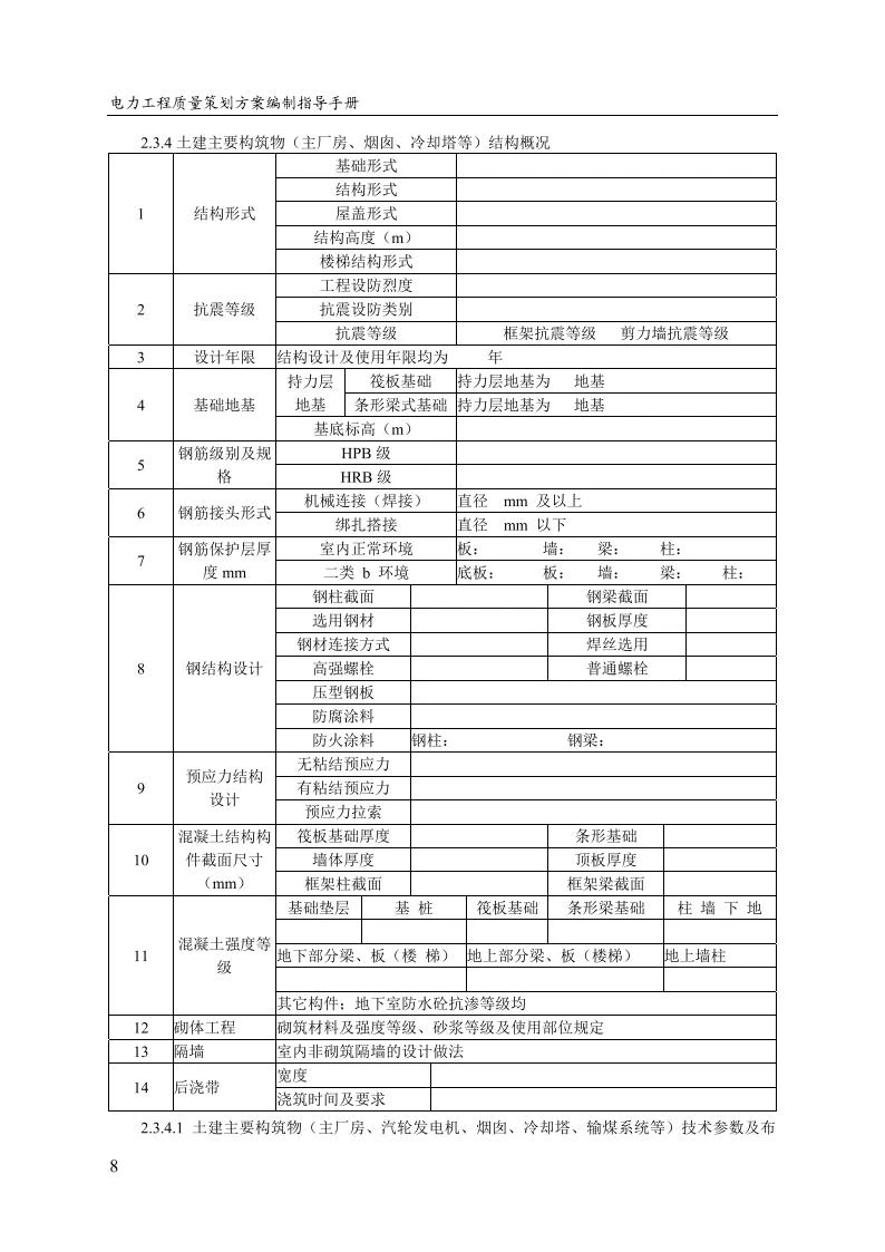 电力工程质量策划方案编制指导手册(2025版)10