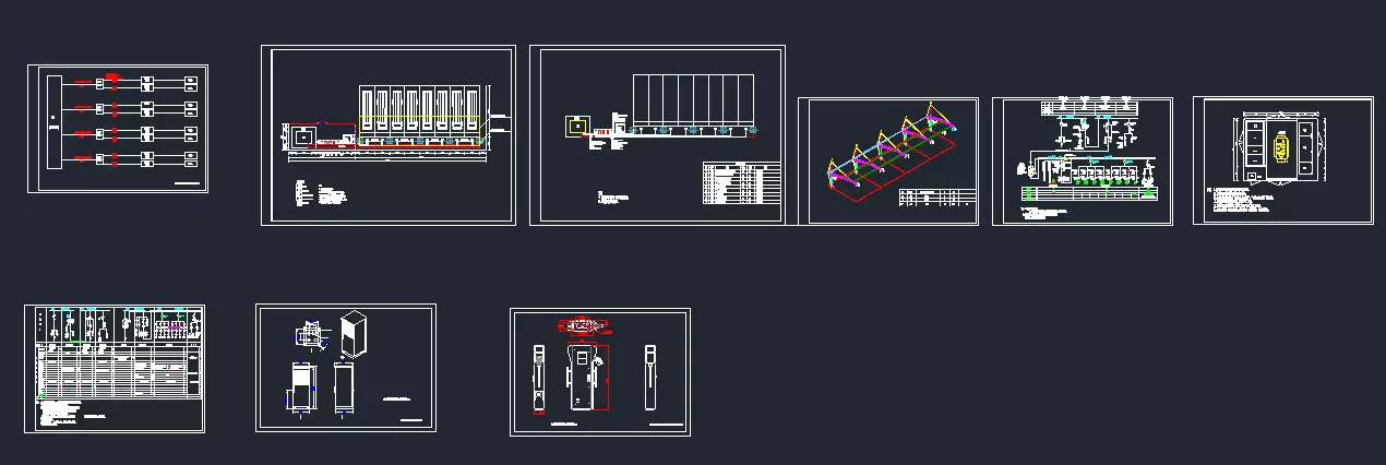 充电桩电气图纸下载