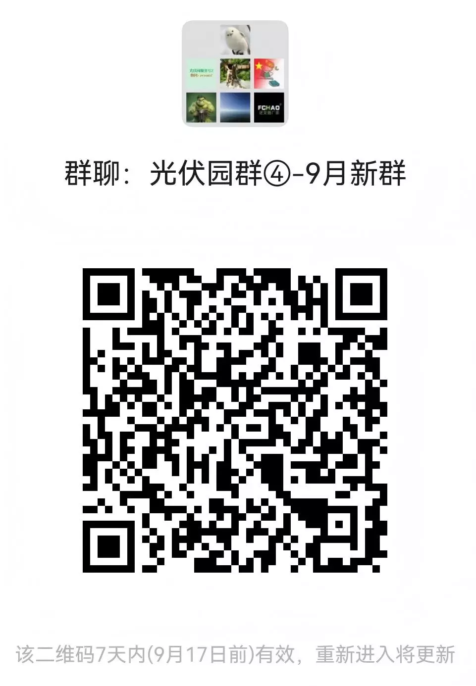 光伏园微信群3