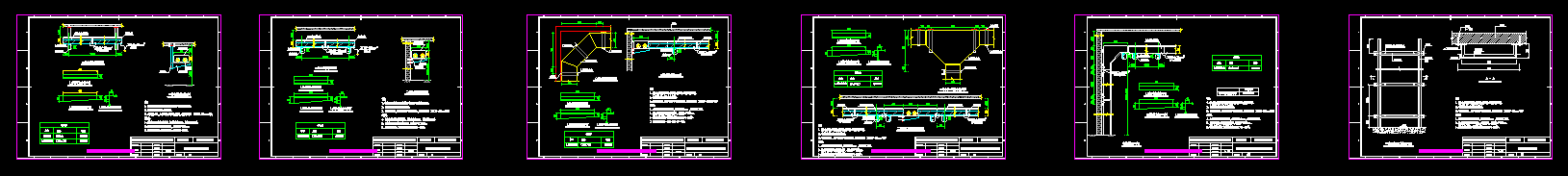 南方电网标准设计-电缆桥架图纸.cad-资料下载7
